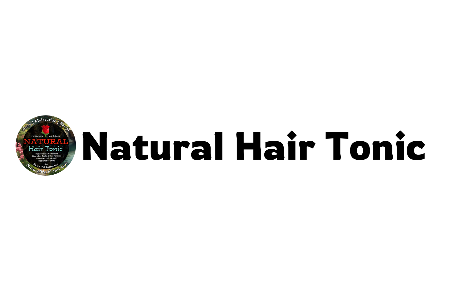 Natural Hair Tonic Long Logo (1920)